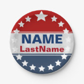 Sjabloon Aangepaste campagne Papieren Bordje (Voorkant)