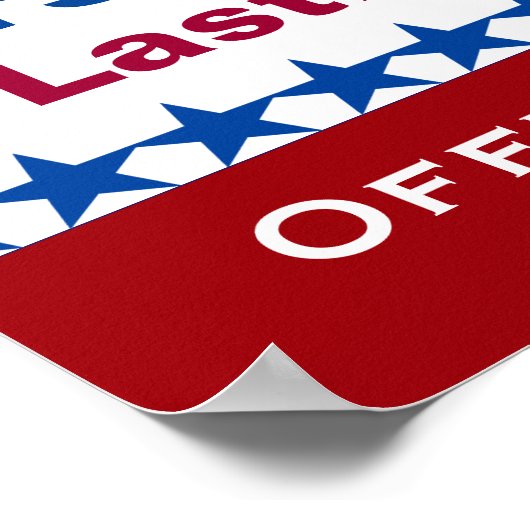 Sjabloon Aangepaste campagne Poster (Hoek)