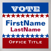 Sjabloon Aangepaste campagne Poster (Voorkant)