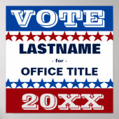 Sjabloon Aangepaste campagne Poster (Voorkant)