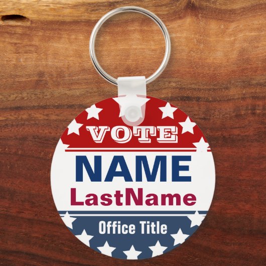 Sjabloon Aangepaste campagne Sleutelhanger (Voorkant)