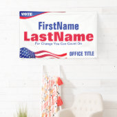 Sjabloon Aangepaste campagne Spandoek (Insitu)