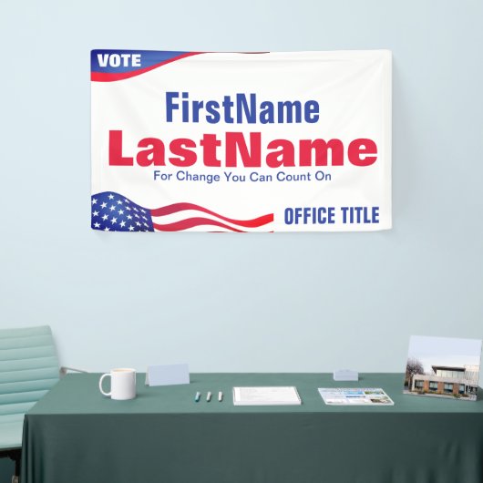 Sjabloon Aangepaste campagne Spandoek (Beurs)