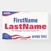 Sjabloon Aangepaste campagne Spandoek (Horizontaal)