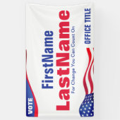 Sjabloon Aangepaste campagne Spandoek (Verticaal)