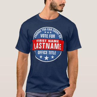 Sjabloon Aangepaste campagne T-shirt