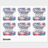 Sjabloon Aangepaste campagne Vierkante Sticker (Vel)