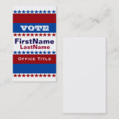 Sjabloon Aangepaste campagne Visitekaartje (Voorkant / Achterkant)