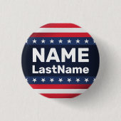 Sjabloon Aangepaste campagne voor Button verkiezin (Voorkant)