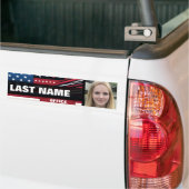 Sjabloon Aangepaste fotocampagne toevoegen Bumpersticker (Op Truck)