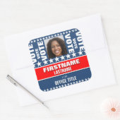 Sjabloon Aangepaste fotocampagne toevoegen Vierkante Sticker (Envelop)