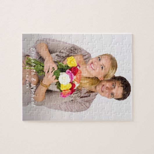 Sjabloon Aangepaste fotonaam Legpuzzel (Horizontaal)