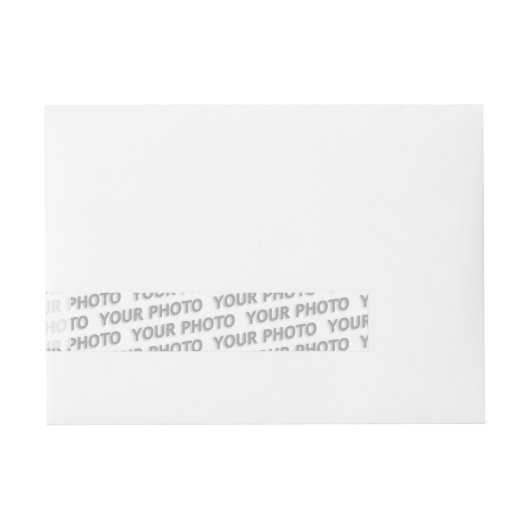 Sjabloon - Aangepaste jouw tekst, afbeelding en ac Adreslabel Wikkel (Voorkant)