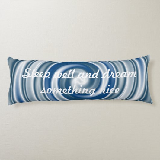 Sjabloon - Aangepaste jouw tekst, afbeelding en ac Lichaamskussen (Achterkant)