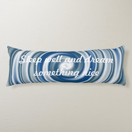 Sjabloon - Aangepaste jouw tekst, afbeelding en ac Lichaamskussen (Voorkant)