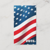 Sjabloon Aangepaste politieke campagne Visitekaartje (Voorkant)