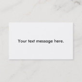 Sjabloon Aangepaste politieke campagne Visitekaartje (Achterkant)