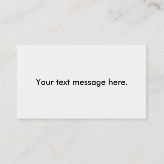 Sjabloon Aangepaste politieke campagne Visitekaartje (Achterkant)