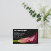 Sjabloon aangepaste Visitekaartjes voor fotografie (Staand voorkant)