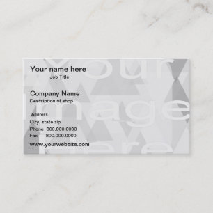 Sjabloon Achtergrond foto watermerk Visitekaartje