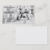 Sjabloon Achtergrond foto watermerk Visitekaartje (Voorkant / Achterkant)