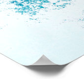 Sjabloon achtergrondblad poster (Hoek)