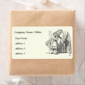 Sjabloon Alice Op zoek naar de deur Etiket (Insitu)