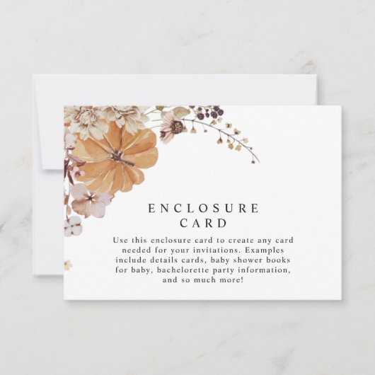 SJABLOON AMBER herfst pompoenomhulsel (Voorkant)