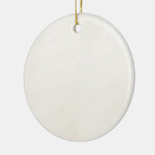  Sjabloon Antiek papier van de 1850s Blank Keramisch Ornament (Links)