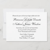 Sjabloon Aqua en Paarse Damask Wedding Kaart (Achterkant)