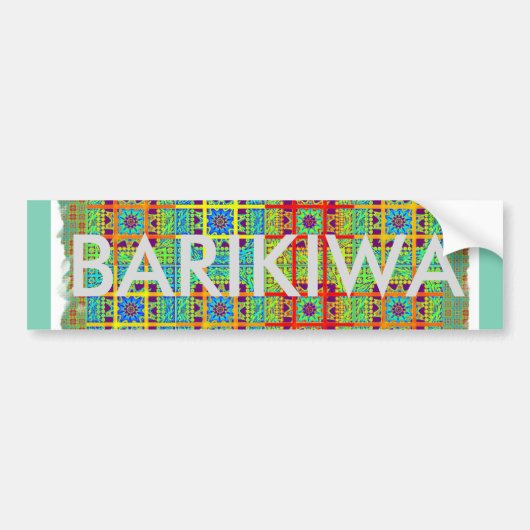 Sjabloon auto Bumpersticker zonder buiging (Voorkant)