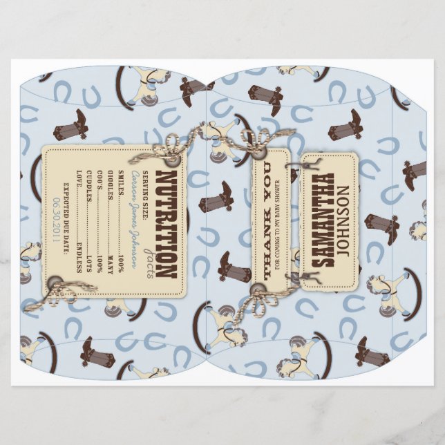 Sjabloon B2 van de Puff Box  (Voorkant)