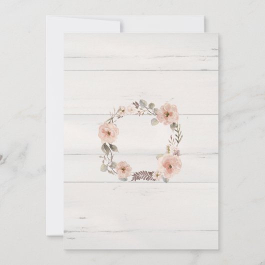 Sjabloon Baby shower (Achterkant)