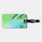 Sjabloon bagageetiket bagagelabel (Achterkant horizontaal)