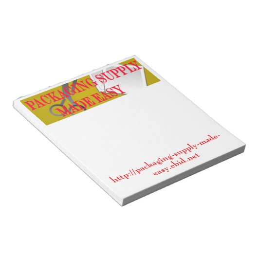 Sjabloon Bedrijfs van het Notitieblok van de Logo (Schuin)