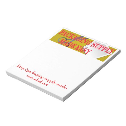 Sjabloon Bedrijfs van het Notitieblok van de Logo (Linkerzijde)