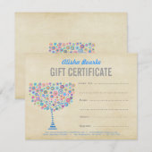 Sjabloon bedrijfscadeaubonnen mode (Voorkant / Achterkant)