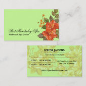 Sjabloon bedrijfskaart visitekaartje (Voorkant / Achterkant)