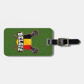 Sjabloon Belgische Lacrosse Bagagelabel (Voorkant horizontaal)