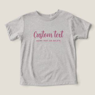 Sjabloon Bella+Canvas Tri-blend Babygrijs & Roze