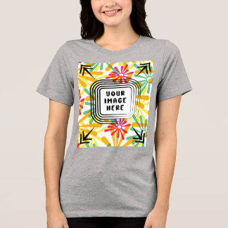 Sjabloon Bella + Canvas Vrouwen Tri-blend T Shirt