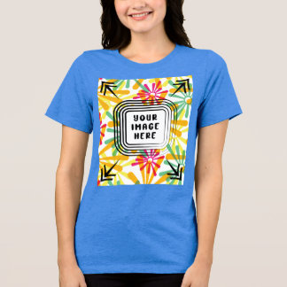 Sjabloon Bella + Canvas Vrouwen Tri-blend T Shirt