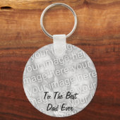 SJABLOON BESTE DAG VOOR FOTO-SLEUTELHANGER SLEUTELHANGER (Voorkant)