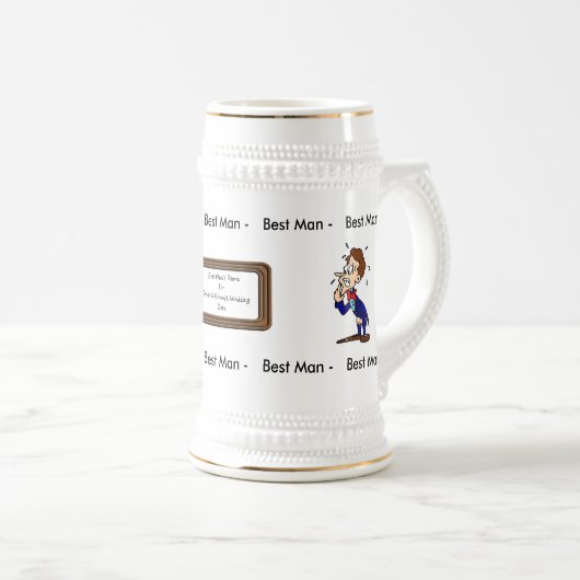 Sjabloon Beste Man Mok (Voorkant rechts)
