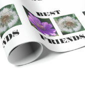 Sjabloon beste vrienden Afbeelding Cadeaupapier (Rol Hoek)