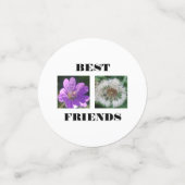 Sjabloon beste vrienden Afbeelding Confetti (Kleine voorkant)
