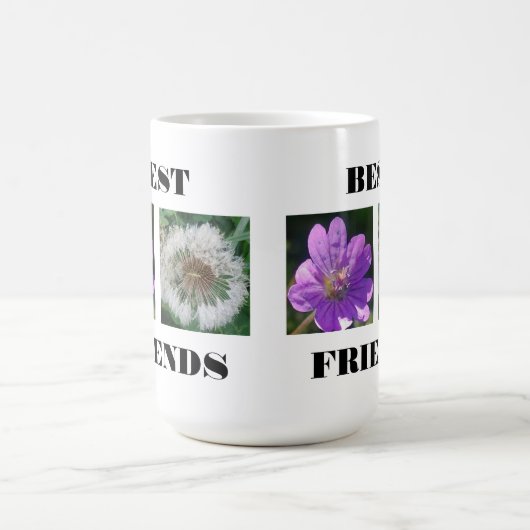 Sjabloon beste vrienden Afbeelding Koffiemok (Center)