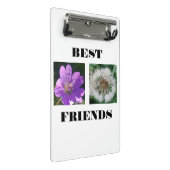 Sjabloon beste vrienden Afbeelding Mini Klembord (Schuin)