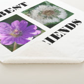 Sjabloon beste vrienden Afbeelding" Sherpa Deken (3/4)