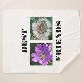 Sjabloon beste vrienden Afbeelding" Sherpa Deken (Voorkant (horizontaal))